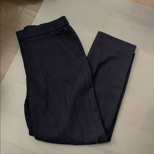 H&M striped pants high rise Sz 8